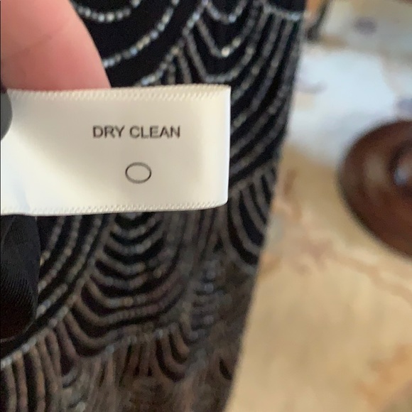 Beaded silver and black top - Picture 7 of 7